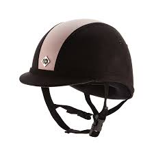 Charles Owen Yr8 Helmet Midnight Charcoal Pink