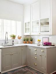 27 Grey And White Kitchen Cabinets Two Tones Paint Colors Tips Guide 6 Apikhome Com In 2020 Kitchen Design Small New Kitchen Cabinets Kitchen Remodel Small