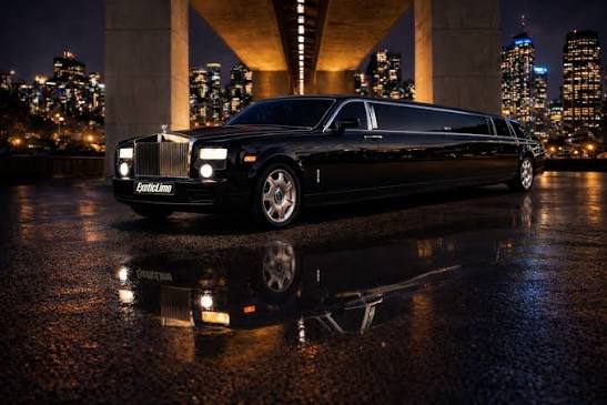 Elegant limousine-style vehicle for special occasions