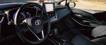 Select up to 3 trims below to compare some key specs and options for the 2019 toyota corolla. 2019 Toyota Corolla Hatchback Interior Toyota Of Naperville
