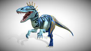Dio the Dinosaur (Scary Monsters) - Download Free 3D model by annzep  (@annzep) [b350077]