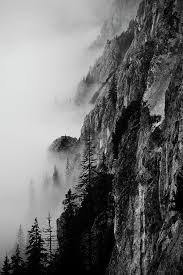 Vertical Photograph Black And White Silhouette Of The Mountains By Made By Vitaliebrega C Black And White Landscape Black And White Photo Wall White Picture