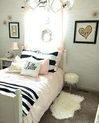 Pin By Rhonda Dill On Rays Room Black Gold Bedroom Tween Girl Bedroom Black White And Gold Bedroom