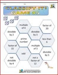 Number Classification And Properties Game For 4th Grade 4th Grade Math Games Math Games Kindergarten Math Games