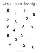 If you are looking for 8 x 10 printable coloring pages you've come to the right place. Number 8 Coloring Pages Twisty Noodle