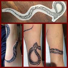 Wrap Around Tribal Snake Tattoo Tattoo Arm Designs Wrap Tattoo Snake Tattoo Design