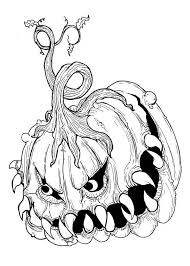 Jack O Lantern Coloring Pages Really Scary Jack O Lantern Coloring Page Free Halloween Coloring Pages Printable Halloween Coloring Pages Monster Coloring Pages