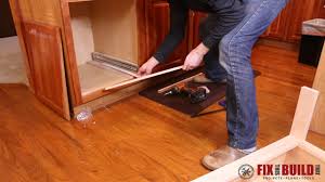 diy pull out trash can fixthisbuildthat