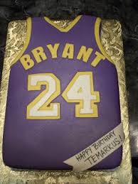 Birthday Dinner Los Angeles Covid Mymonicakes Lakers Kobe Bryant Jersey Cake Kobe Bryant Birthday Lakers Kobe Sport Cakes