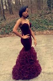 Burgundy Prom Dresses Mermaid Prom Dresses Sweetheart Prom Dresses Prom Dresses Mermaid Prom Dresses Ruffle Prom Dress Burgundy Prom Dress Mermaid