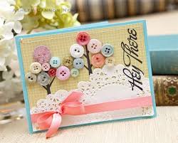 Browse and use various backgrounds and frames. 100 Cards With Buttons Ideas Inspirational Cards Cards Cards Handmade