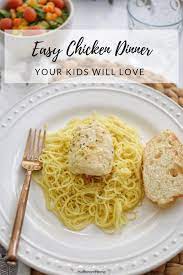 Easy Chicken Pesto Roll Up Over Pasta Hallstrom Home Recipe Easy Chicken Dinners Easy Chicken Dinner Recipes Pesto Chicken