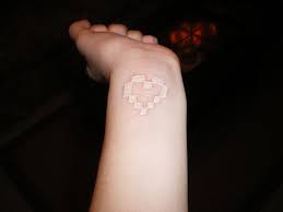 Pin By Chaney Wagle On Tattoos Black Heart Tattoos White Tattoo Ink Tattoo