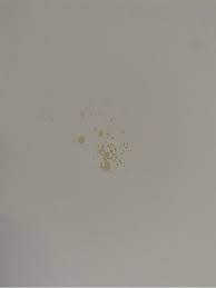 Eventually all of the surfacants will leach out and you won't see the white spots any more. Brown Spots On Wall After Painting Home Improvement Stack Exchange