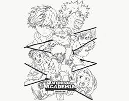 There are tons of great resources for free printable color pages online. Bokunoheroacademia Projects Photos Videos Logos Illustrations And Branding On Behance