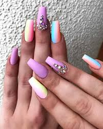 U.k nail technician of the year 2017 11 times award winning nail artist products from this video were: 43 Pretty Ways To Wear Rainbow Nails This Summer Page 2 Of 4 Stayglam
