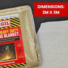 Vigil Heavy Duty Welding Blanket - 2m x 3m