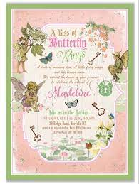 Printable Fairy Garden Invitation For Girl Baby Shower W Matching Items Nv0754 Fairy Baby Showers Garden Baby Shower Invites Baby Shower Invitation Wording