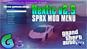 Welcome to the official xbox modding subreddit! Gta5 1 27 Hextic V2 9 Updated Sprx Mod Menu Download Sprx Youtube