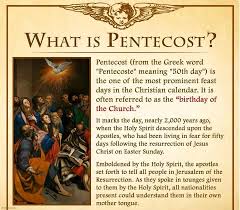 Happy birthday to church, today we celebrate pentecost sunday, a day of the holy spirit upon the church. Happy Pentecost Sunday Imgflip