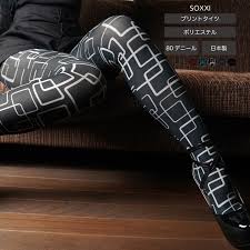 プリント タイツ