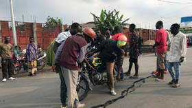 North kivu province military governor constant ndima kongba announced the mandatory evacuation of 10 neighborhoods in the city after seismic and ground deformation data indicated the presence of. Amzke1yabzfy M