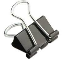 300-Pack Mini Binder Clips - 15mm 5/8 Inch Black Metal Paper Clips For  Office & School