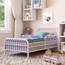 They may take the structure of race cars, planes, trains, and even boats. Little Seeds Monarch Hill Ivy Metal Toddler Bed Pink Walmart Com Walmart Com