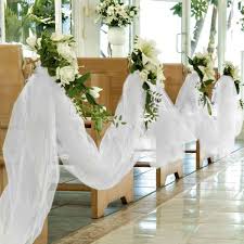 Tulle For The Arch 65 Yards Of White Tulle For 9 99 Wedding Aisle Decorations Wedding Aisle Wedding Mint Green