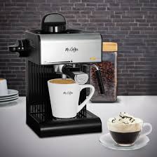 Your weak coffee could be due to the machine not getting hot enough, which is usually caused by calcium scale buildup on the heating element (the burner). Mr Coffee Automatic Espresso Machine Reviews Wayfair