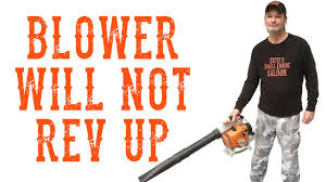 • if you will be cold starting your machine, just turn the choke lever dial to the 'cold start' position. How To Fix A Stihl Blower How To Replace The Starter Rope Rewind Spring On A Stihl Blower