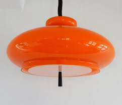 For Sale 14 X Orange Glass Blown Bowl B 1009 21 Pendant Lamp By Raak Pendant Lamp Lamp Novelty Lamp