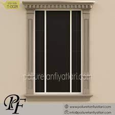 Dış cephede mukavemeti yüksek olan olan poliüretan pencere söve modelleri, motif ve harika taç tasarımları sütun ve payandalar ile süslenmiş çok ihtişamlı bir görünüme sahip. Pencere Sove Cesitleri Poliuretan Fiyatlari