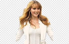 Get all the detail on jlaw's new short hair, below, and. Blond Blazer Long Hair Bangs Jennifer Lawrence Brown Hair Top Png Pngwing