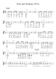 Check spelling or type a new query. Uber Den Wolken Sheet Music For Piano Solo Musescore Com