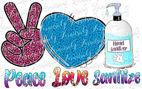 Peace Love Sanitize Sublimation Designs Downloads Https Etsy Me 2ubkjj7 Peacelovesanitize Peacesublimation Sublimationdesi In 2020 Peace And Love Clip Art Sublime