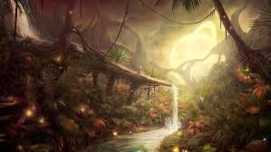 Man near torii gate wallpaper, gray temple wallpaper, landscape. Fantasy Wallpapers Free Fantasy Wallpaper Download Wallpapertip