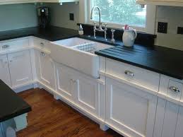 The handcrafted double bowl sink glows with the classic beauty of the farmhouse style. 42 Inspiring Soapstone Farmhouse Sink Design Ideas Decorecord Outdoor Kitchen Countertops Farmhouse Sink Kitchen Countertops
