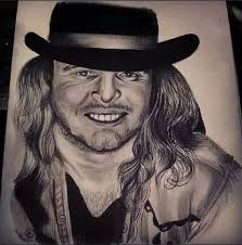 Pencil portrait Artist Butch Roberts New Brighton MN USA