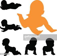 Check spelling or type a new query. Vector Silhouette Of Baby Clipart Image
