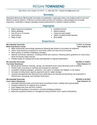 Top warehouse manager cv examples + how to tips and tricks that will help your resume jump to the top of job applicants in the industry. Merchandise Associate Resume Example Associate Resumes Livecareer