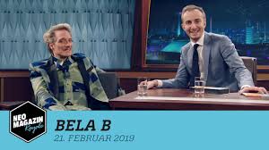Ob das ein gewinn für das publikum ist? Bela B Zu Gast Im Neo Magazin Royale Mit Jan Bohmermann Zdfneo Youtube