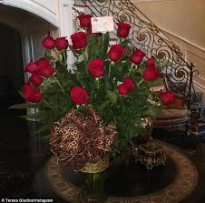 Check spelling or type a new query. Teresa Giudice S Husband Joe Gifts His Wife Two Floral Bouquets For Wedding Anniversary Daily Mail Online