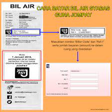 Cara bayar online bil air satu by : Cara Bayar Bil Syabas Guna Jompay Nukilan Budak Flat