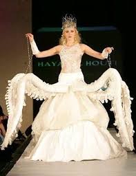 Worst Wedding Dresses Of All Time Funny Wedding Dresses Worst Wedding Dress Weird Wedding Dress