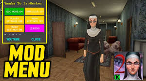 Evil Nun 2 Mod Menu In 2020 Horror Games For Kids Evil Nuns