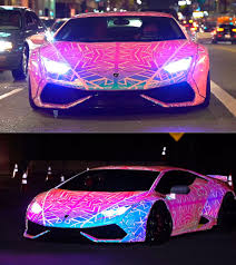 Awesome Glowing Color Changing Lamborghini Huracan Fancy Cars Sports Cars Luxury Amazing Cars