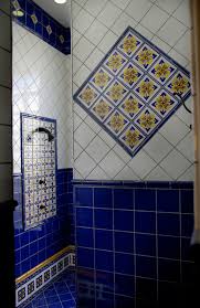 Vargas tile company is a distributor of mexican tile, specializing in handpainted talavera and saltillo tiles. Cherokee Homes Talavera Tile Mediterranean Bathroom Sacramento By Rustic Brick And Fireplace Houzz