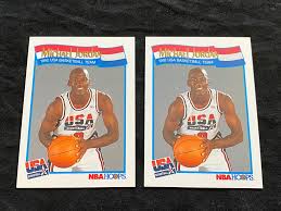 Best & most valuable examples in the hobby today. Lot 2 Mint 1991 92 Nba Hoops Usa Basketball Michael Jordan 579 Basketball Card
