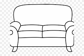 Couch clipart black and white 3. Sofa Clipart Comfy Couch Couch Clipart Free Transparent Png Clipart Images Download